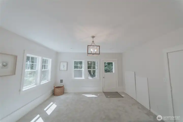 ower level light filled bedroom which is called the garden room!