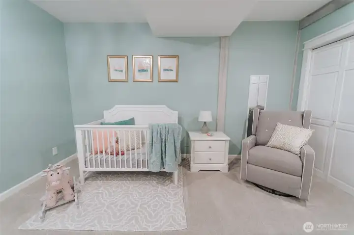 second lower daylight space...it does not meet egress but was used as a bedroom..