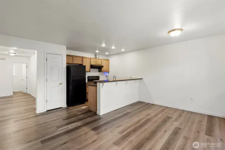 final look of 1st flr, we'll go upstairs now.