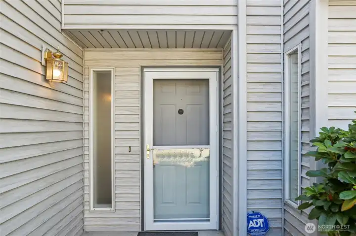 Front door & Custom Storm/Screen door.
