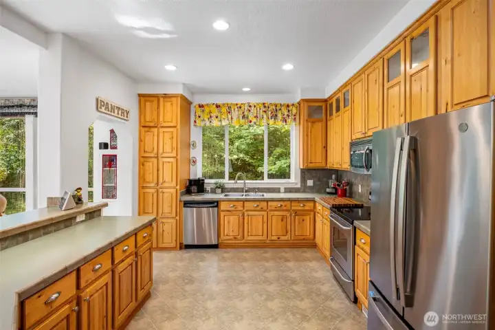 Stainless steel appliances