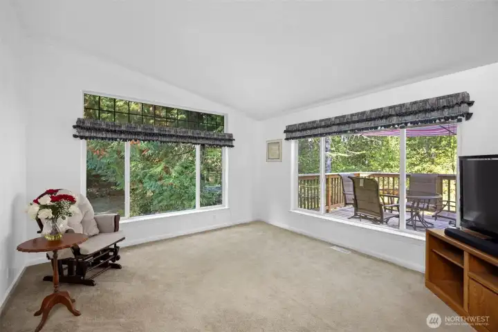Den off of entry
