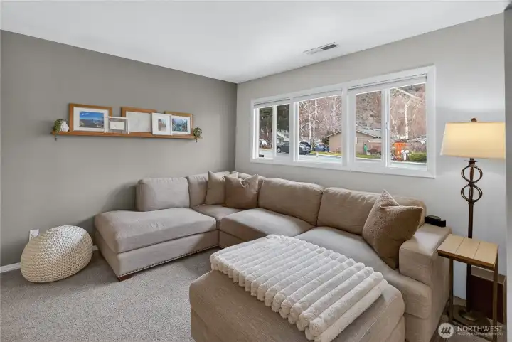 Family room, directly off living room