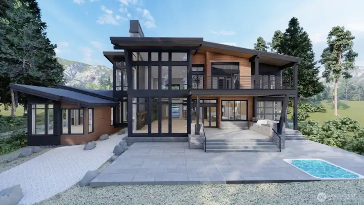 Drafted up home renderings