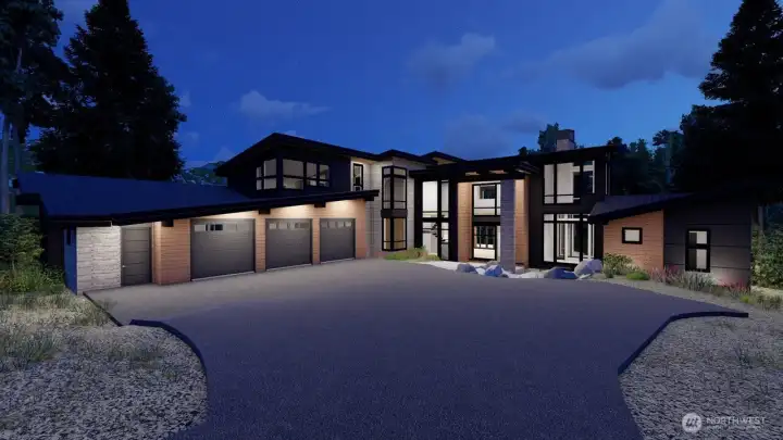 Drafted up home renderings