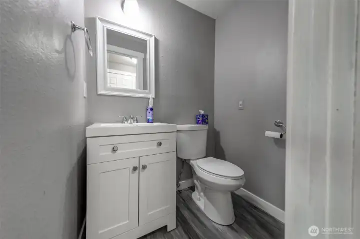 Main floor bathroom