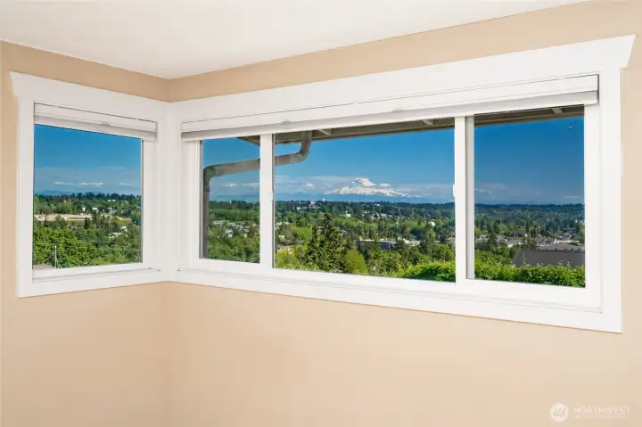 Primary bedroom on a clear day Primary bedroom on a clear day