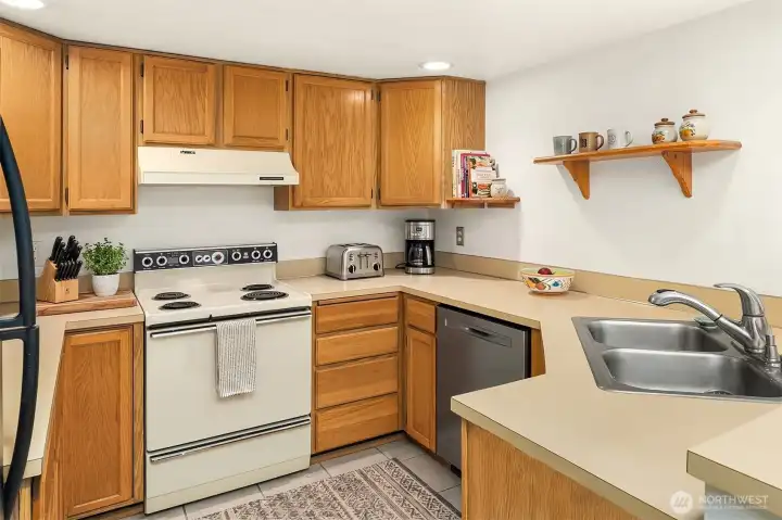 Kitchen-Virtually Staged