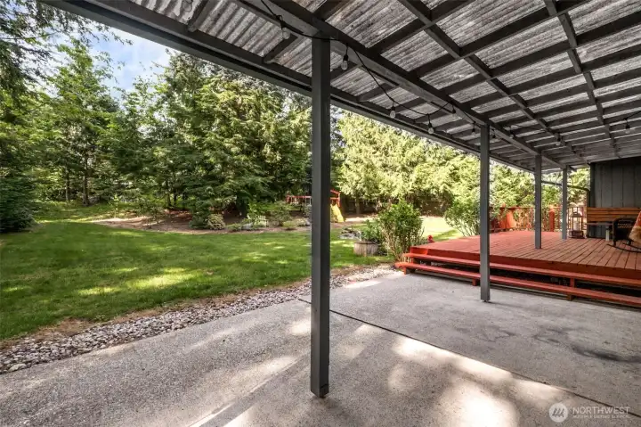 Covered Concrete Patio