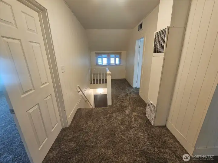 Upstairs hallway Upstairs hallway