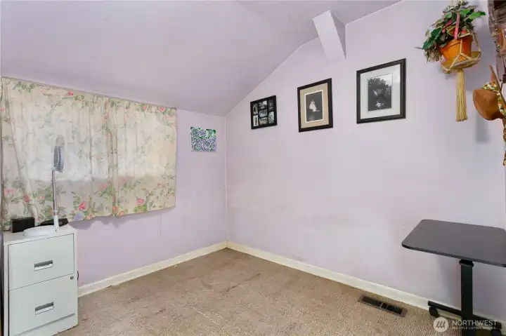 Second room on main floor, off kitchen area. Second room on main floor, off kitchen area.
