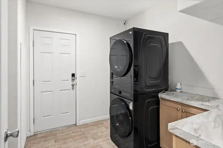 Laundry Room with Outside Access Door Laundry Room with Outside Access Door