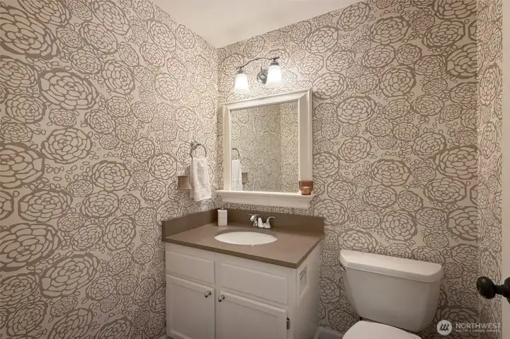 Main level Powder Room