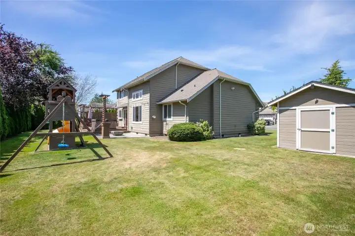 Nice large town lot, playset may be included. Nice garden shed for extra storage Nice large town lot, playset may be included. Nice garden shed for extra storage