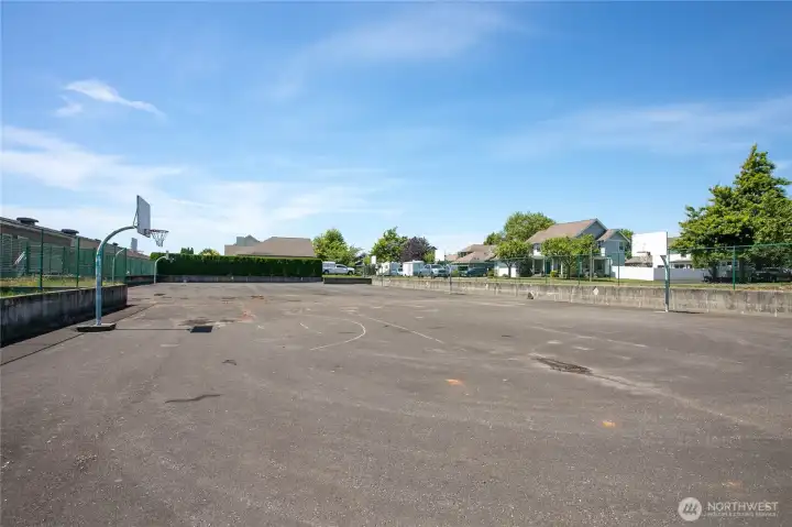 Neighborhood rec area/sports court where all the cool peeps hang Neighborhood rec area/sports court where all the cool peeps hang