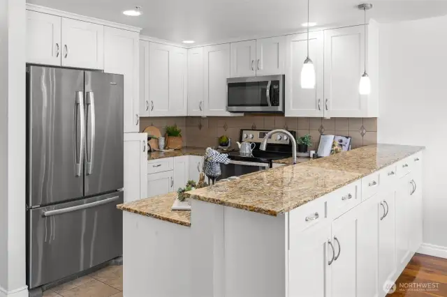Upgraded appliances