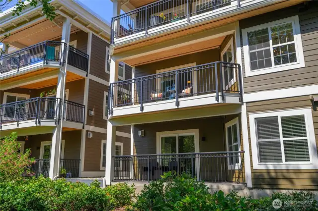 Back deck (2nd floor)