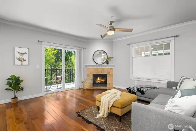 Living area to deck