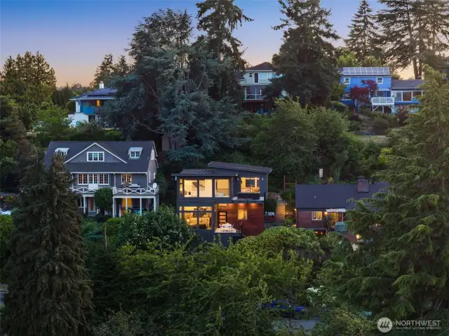 Elevated up for optimal privacy and views!