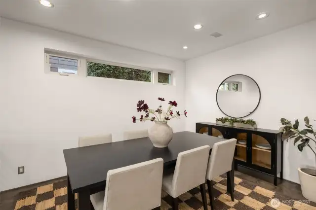 Main level dining room