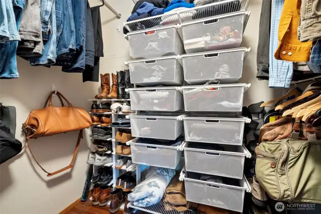 Primary Walk in closet