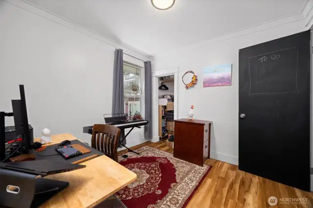 Both rooms are quite large for this period of home.