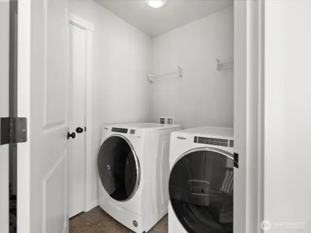 Laundry near all the bedrooms