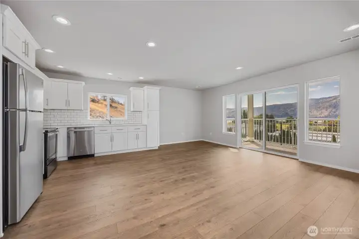 Brand new appliances, quartz counters & pantry cupboard.