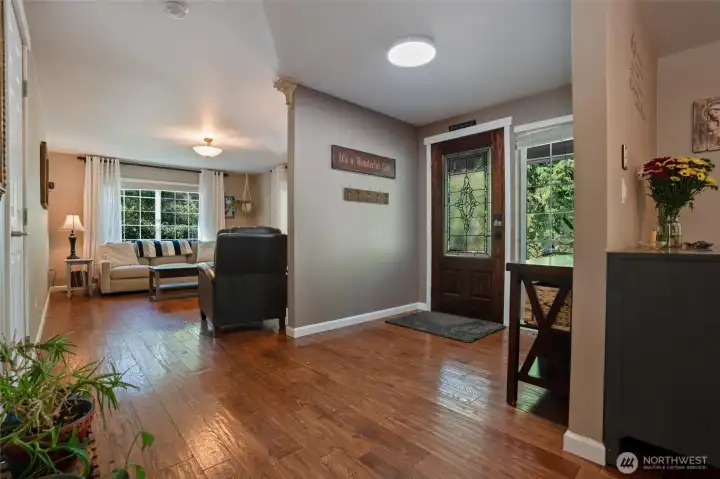 Entry Way, Facing Living Room