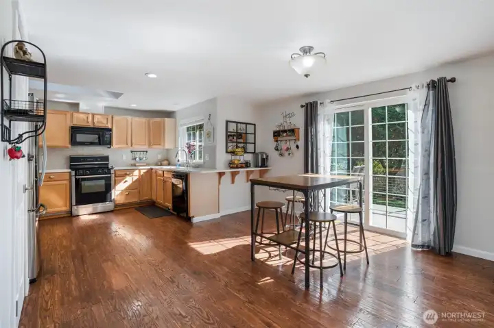 Kitchen With Eating Space
