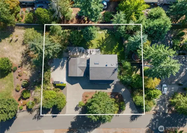 Aerial View of Lot
