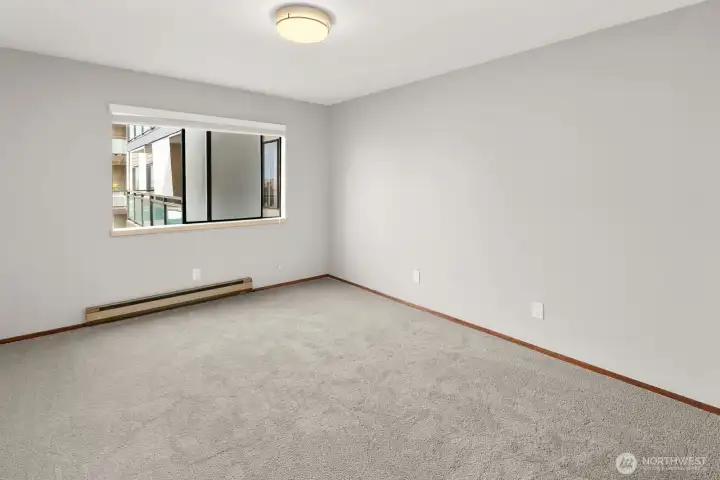 Primary bedroom unstaged