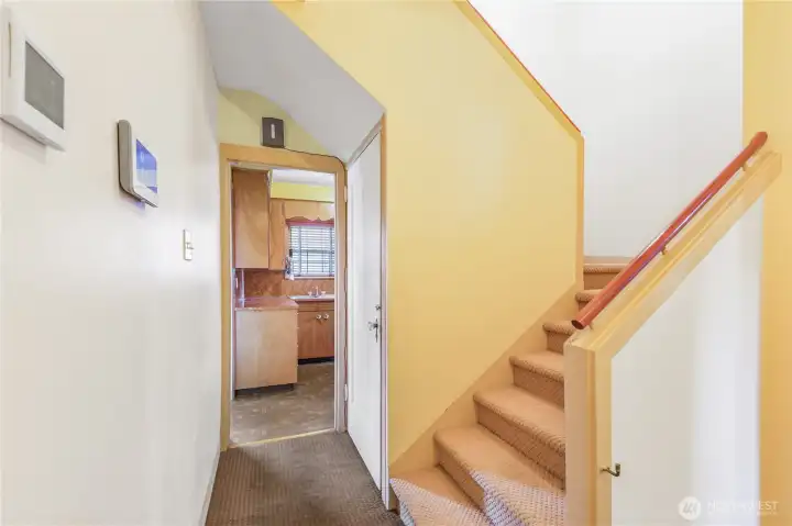 Stairs to upstairs