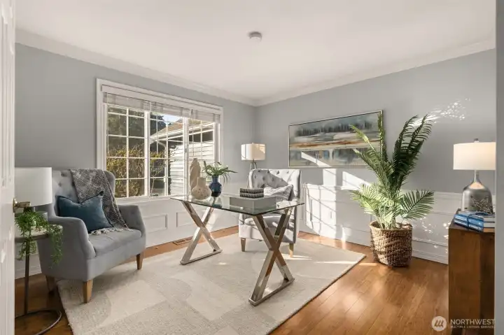 office or bedroom on main floor