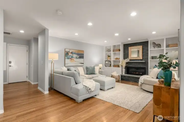 family room off kitchen