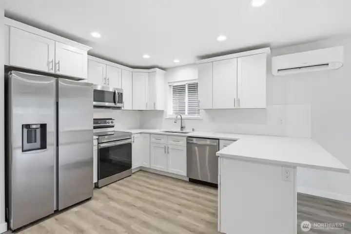 Another view of the kitchen.