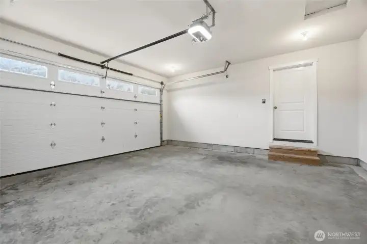 Inside of garage.