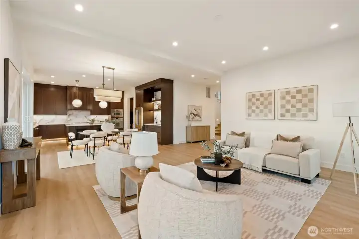 Beautiful open floor plan