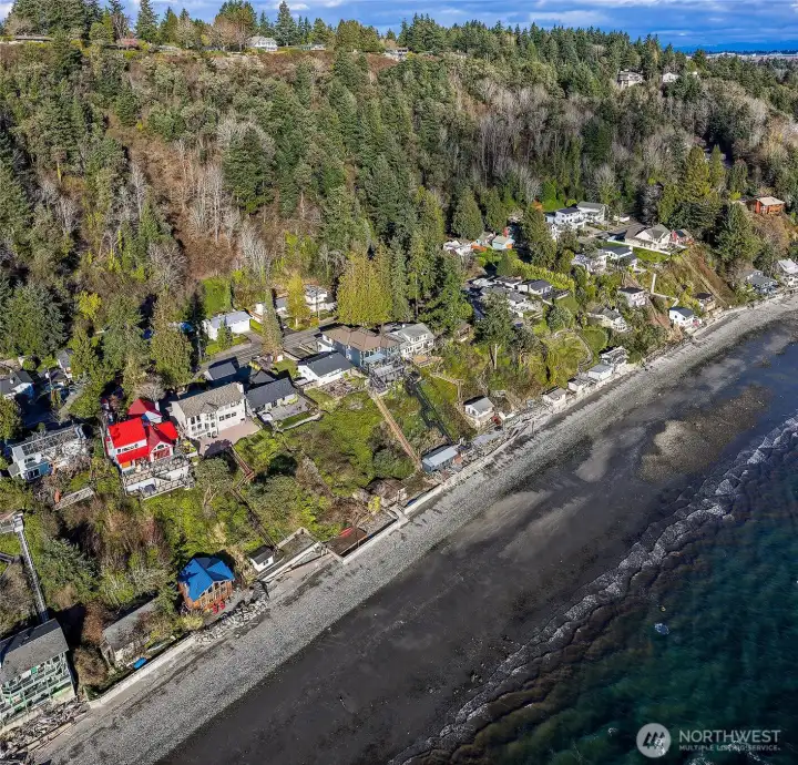 Across the street from the Puget Sound waterfront