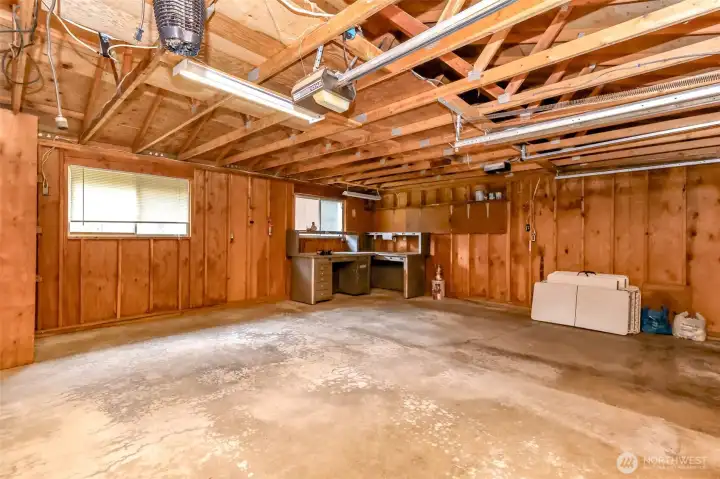 Outbuilding could be used as game room shop or other