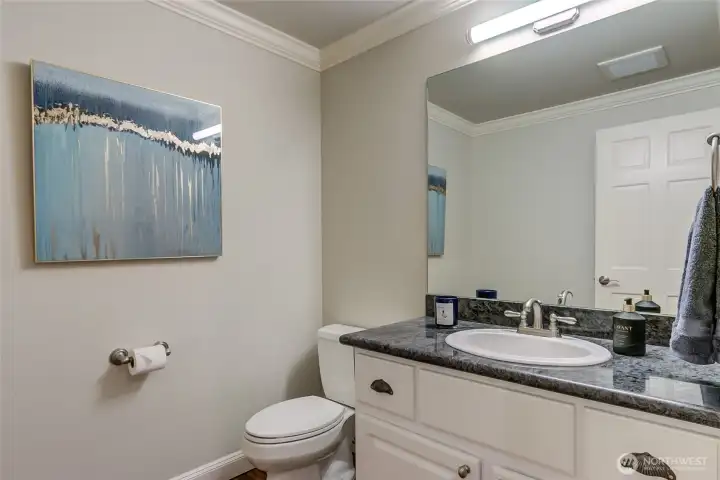 2 guest powder rooms