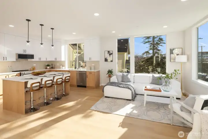 Photo of staged model home 5716