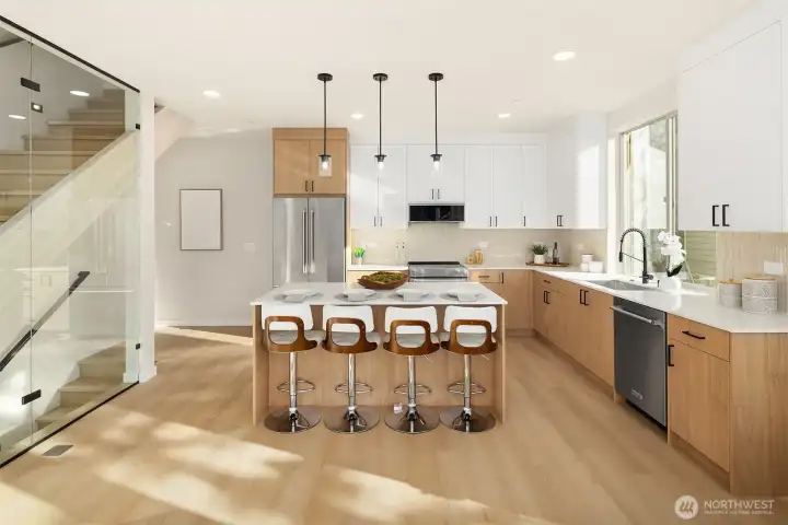 Photo of staged model home 5716