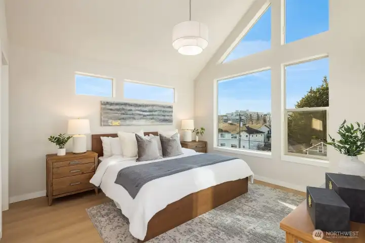 Photo of staged model home 5716