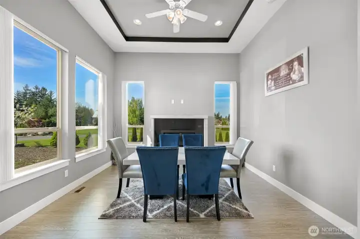 Front room - can be sitting room, dining, etc.