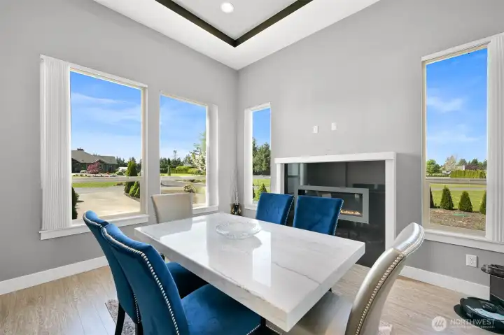 Lots of natural light