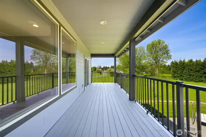 Primary bedroom balcony