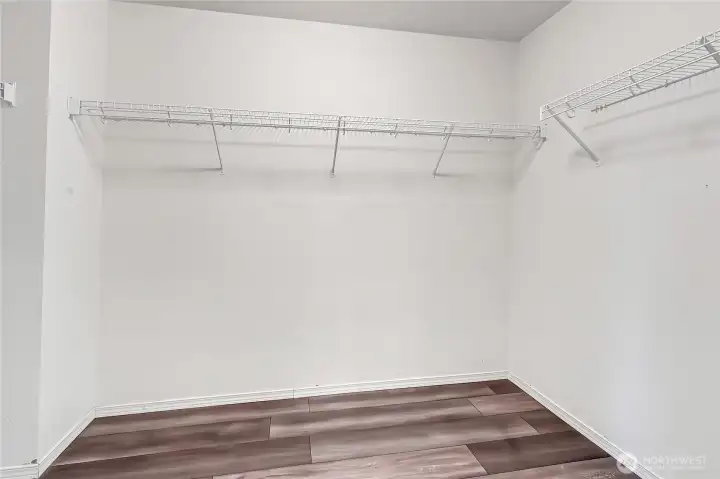 1 of 2 primary closets
