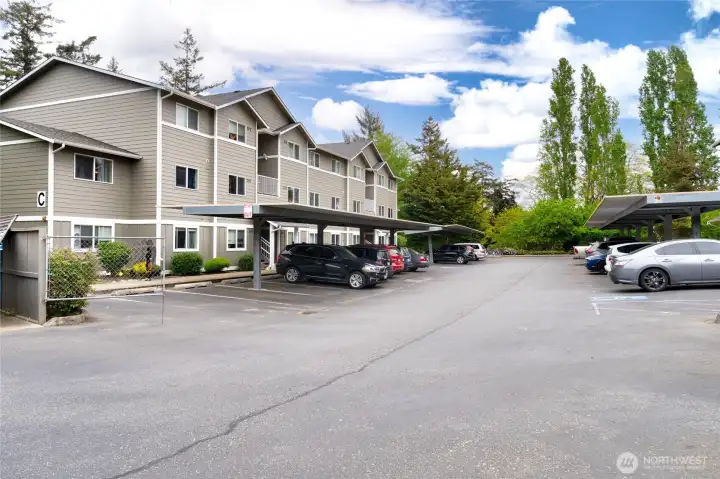 Covered parking
