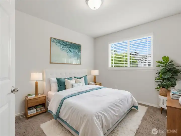 Virtural staging 2nd bedroom